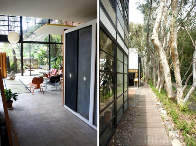 Ray Eames Birthday, Eames House, Case Study House No. 8, Sustainable Architecture, Green Design, Prefab, Prefabricated Home, Mid-Century Modern, Charles and Ray Eames, Recycled Materials, Eco-Friendly