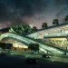 Express Rail Link West Kowloon Terminus, Aedas, Aecom, china high speed rail, green roof, train station, hong kong, high speed rail