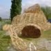 Florentijn Hofman, musk rat, big sculpture, thatch, dutch design, Nieuwerkerk, The Netherlands, dutch countryside, biodegradable materials, local materials, local craftsmen, animals, art, recycled / compost