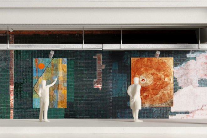 Garage Center for Contemporary Culture, OMA, art gallery, moscow, gorky park, green renovation, art exhibition space,