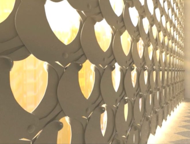 green window design, Rael San Fratello, daylighting, room shading, kinetic room, window shade,