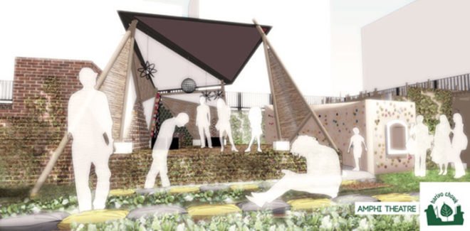 Hariyo Chowk , CATALiST design, Sattya Media Arts Collective, public garden, kickstarter, green design, sustainable design, urban gardening, social sustainability, kathmandu, nepal