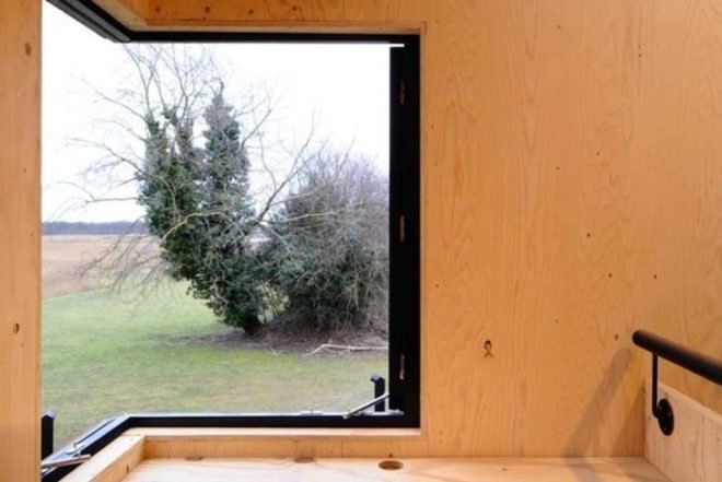 Haworth Tompkins, dovecoat, Dovecote Studio, prefab shelter, suffolk, Aldeburgh Music School, victorian ruins, red bricks, Prefab Housing, Green Lighting, Sustainable Building