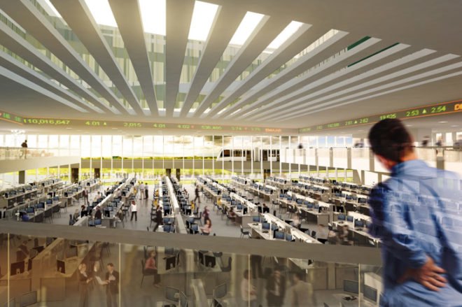 Henning Larsen Architects, Nordea Bank, Window Shades, Natural Light, Energy Efficiency