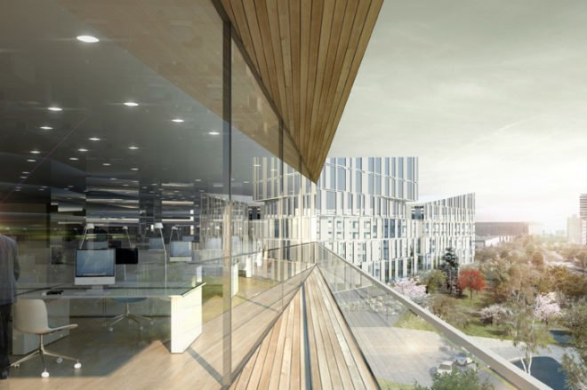 Natural Light, Window Shades, Henning Larsen Architects, Nordea Bank, Danish Architecture