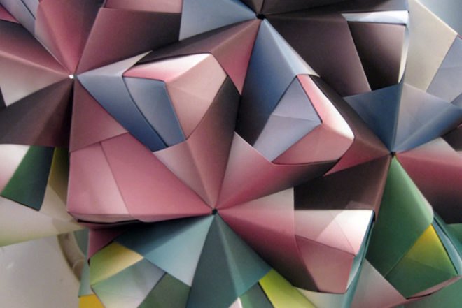 art, recyclable materials, Hvas & Hannibal, danish design, origami, Brian Buchard, Turboweekend, origami, Copenhagen