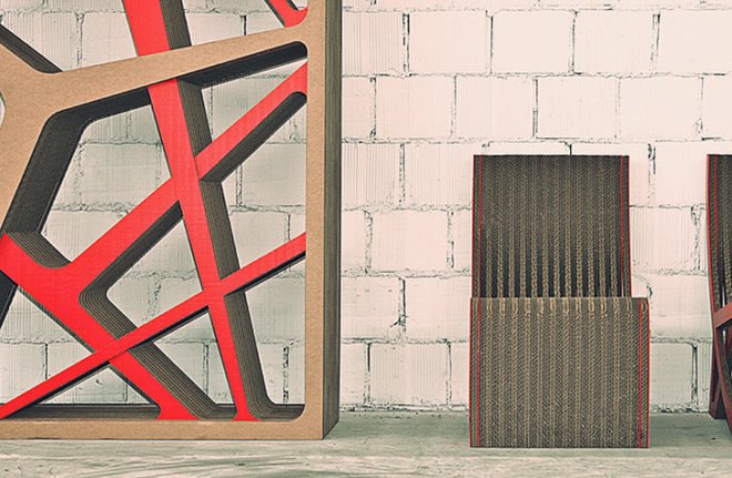 green design, sustainable design, eco design, cardboard furniture, IMISS collection
