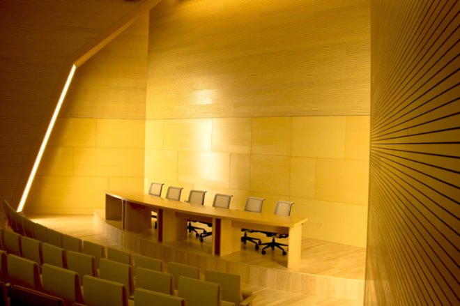Meeting Room, SAREA Alain Safarti Architecture, French Embassy, Silk Screen Building, Beijing Architecture, Noelle Hoeppe