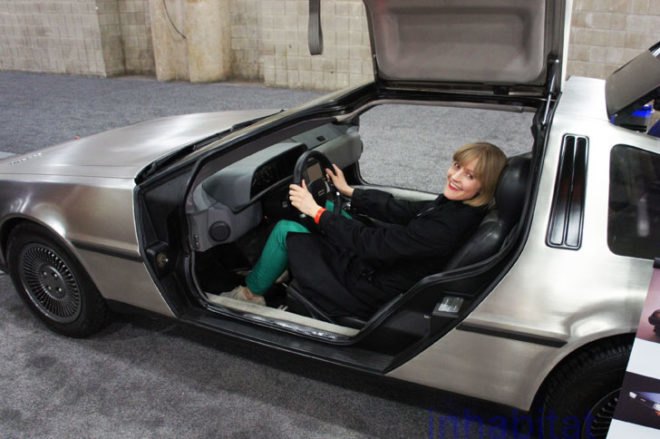 DeLorean, ev, DMCev, DeLorean Motor Company, electric vehicle, Epic EV, NY Auto Show, 2012 NY Auto Show, New York Auto Show, energy efficient, DC engine, AC engine, eco friendly, green auto, green automotive, green technology, eco car, sustainable technology, re-used parts, re-used materials, re-purposed materials, re-used body