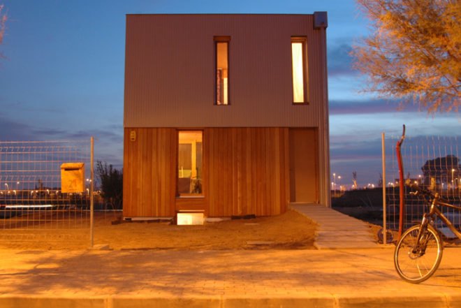 Josep Bunyesc, Spain First Passive House, Passive House, llerida, OSB boards, wool insulation, energy saving, quickly built, Air quality, Prefab Housing, energy efficiency, Daylighting, Renewable Energy