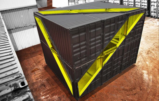 green design, eco design, sustainable design, Whitney Museum, cargotecture, shipping containers, LOT-EK, Whitney Studio, Sculpture Court