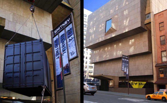 green design, eco design, sustainable design, Whitney Museum, cargotecture, shipping containers, LOT-EK, Whitney Studio, Sculpture Court