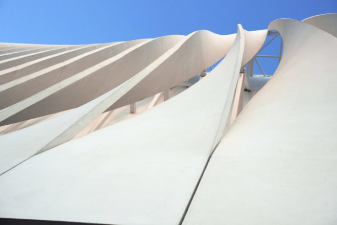 green design, eco design, sustainable design, Inaki Echeverria, Liverpool Department Store, Liverpool Villahermosa, concrete louvers, Mexico City, shopping center