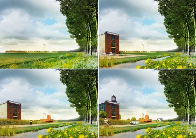 green design, eco design, sustainable design, Almere, Netherlands, Holland, MVRDV, Almere Oosterworld, urban planning, Estate for Initiatives, urban farming