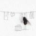 Magnus Muhr, art, flies, dead insects, illustrations, humour, swedish art, animals