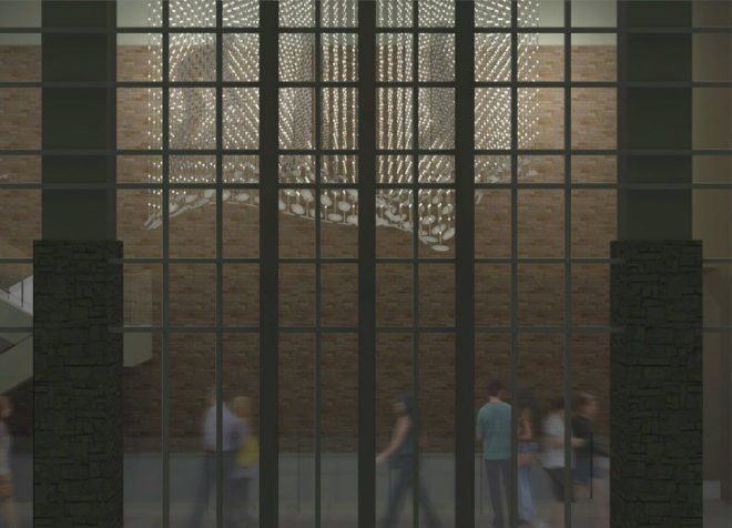Memory Cloud, RE:site, Metalab, led installation, texas a&m, light installation,