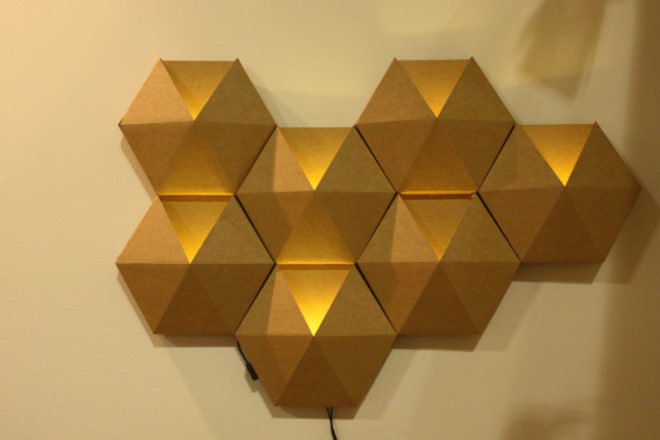 AmbiHive, NBT Studio, eco speakers, green lighting, wall lighting