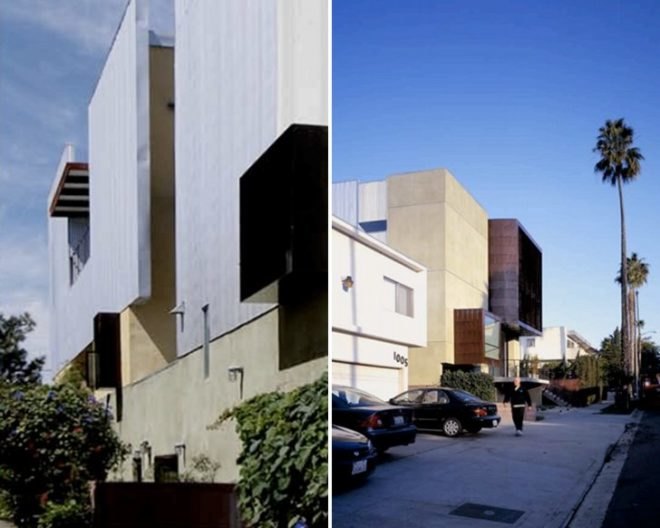Orange Grove, Brooks Scarpa, west hollywood, eco apartments, modernist design, multi-family housing