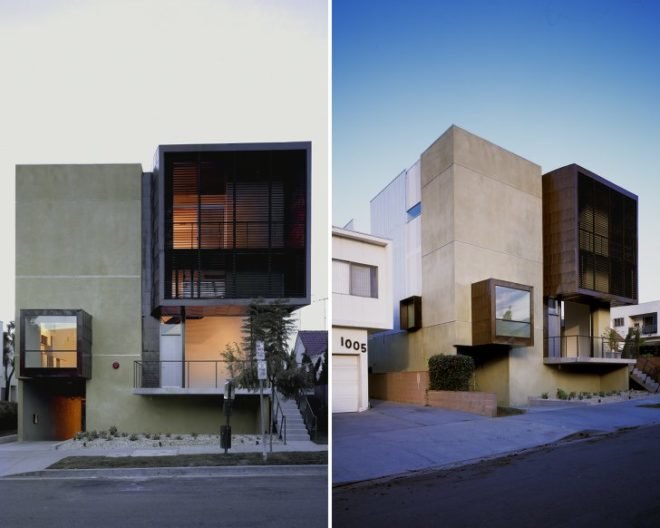 Orange Grove, Brooks Scarpa, west hollywood, eco apartments, modernist design, multi-family housing