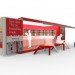 white crate, shipping crates, sustainable design, green design, whiteCircle, pop-up shops, up-cycled containers, recycled materials