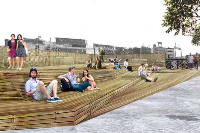 Reading Viaduct, Studio Bryan Hanes, Philadelphia, Urban Park, Elevated Park, Renovated Rail Park, Center City, Philly