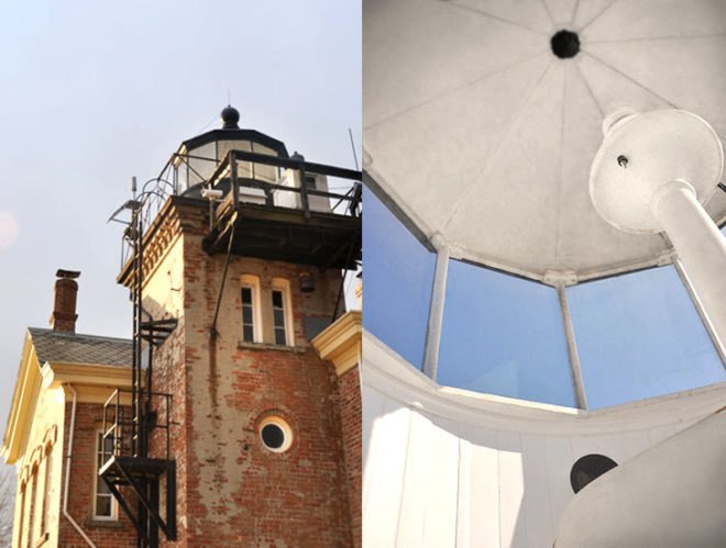 green design, eco design, sustainable design, Saugerties Lighthouse, Upstate New York, hudson River, Weekend retreat, repurposed lighthouse, adaptive reuse, solar powered lighthouse