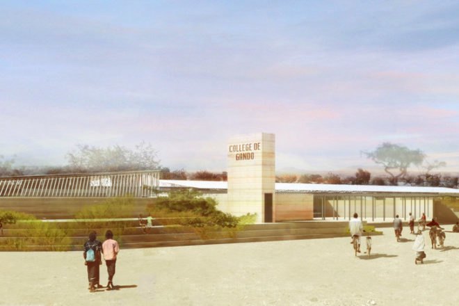 Secondary School, Kere Architecture, global holcim awards, holcim awards, burkina faso, passive cooling, natural ventilation
