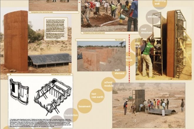 Secondary School, Kere Architecture, global holcim awards, holcim awards, burkina faso, passive cooling, natural ventilation