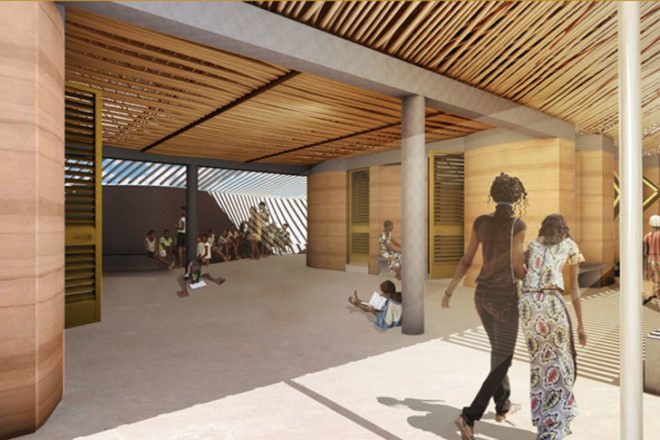 Secondary School, Kere Architecture, global holcim awards, holcim awards, burkina faso, passive cooling, natural ventilation