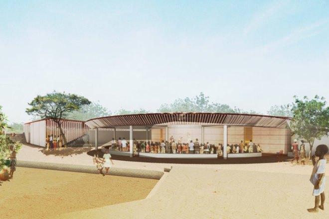 Secondary School, Kere Architecture, global holcim awards, holcim awards, burkina faso, passive cooling, natural ventilation