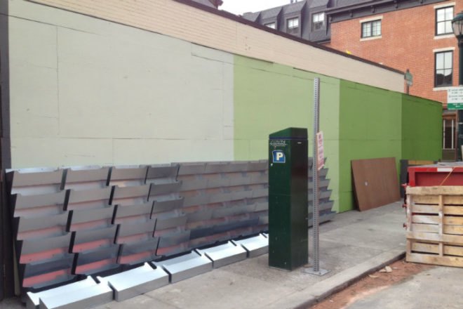 Shake Shack, Shift Design, living wall, vertical garden, temporary installation, philadelphia,