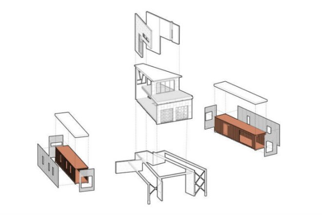 Shipping Container House, Studio HT, small space living, container house, cargotecture, colorado