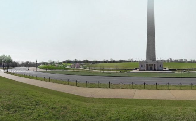 Sylvan Theatre Proposal, Diller Scofidio + Renfro, DS+R, washington mall, design competition, landscape interventions, green roof, wetlands
