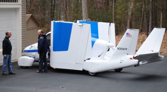 Flying car, Terrafugia Inc, Terrafugia transition, street legal airplane, terrafugia flying car