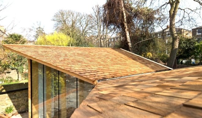 Sunday Stuga, Liddicoat & Goldhill, London, cabin, daylighting, passive solar design, sustainable development, energy efficiency, natural light, green design, sustainable design, eco-design, storage shed, garden room