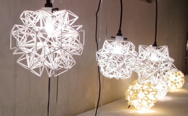 tom dixon, digital lamp, milan design week, Digital Forming Studio, interactive design, 3D digital computer design, flat pack lamps, flat pack furniture, low cost design, sustainable design