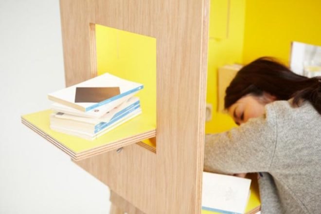 Torafu Architects, Kororo, multifunctional furniture, japanese design, Esperanto, Ichiro Design, polyester veneer, Plywood Lauan, green furniture, Transforming Furniture