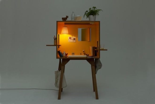 Torafu Architects, Kororo, multifunctional furniture, japanese design, Esperanto, Ichiro Design, polyester veneer, Plywood Lauan, green furniture, Transforming Furniture