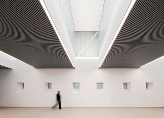 Palencia, Spain, Exit Architects, green renovation, sustainable upgrade, Palencia Civic Center, green design, sustainable design, eco-design, Spain, daylighting, brick, renovation, prison