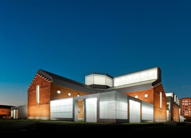 Palencia, Spain, Exit Architects, green renovation, sustainable upgrade, Palencia Civic Center, green design, sustainable design, eco-design, Spain, daylighting, brick, renovation, prison