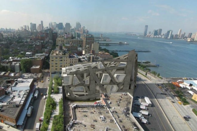 Whitney Downtown, Axis Mundi, Whitney Museum of American Art, High Line, Manhattan, architecture, eco museum
