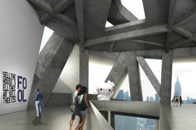Whitney Downtown, Axis Mundi, Whitney Museum of American Art, High Line, Manhattan, architecture, eco museum