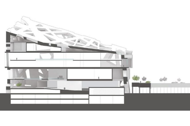 Whitney Downtown, Axis Mundi, Whitney Museum of American Art, High Line, Manhattan, architecture, eco museum