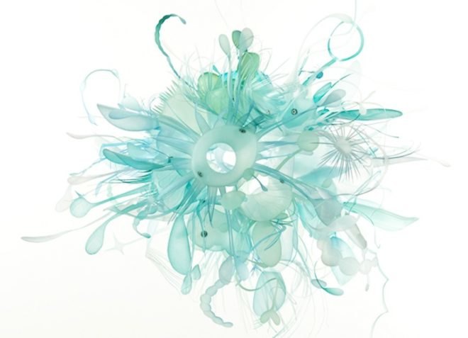 PET, plastic bottles, recycled art, Aurora Robson, green design, sustainable design, eco-design, eco-art, recycled art, pollution, waste, waste to treasure