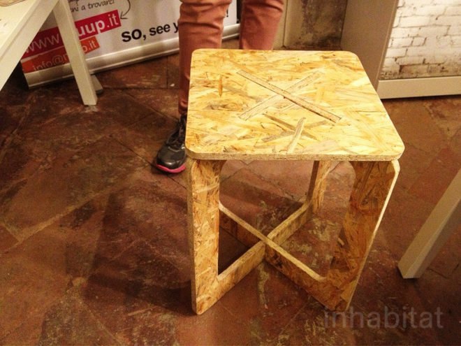 life cycle analysis, nuup, sustainable creativity, stool, flat package, goodesign, bestup, milan design week