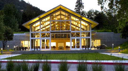 Turnbull Griffin Haesloop Architects, LEED, Platinum, Ross, California, Photovoltaic Panels, sustainable development, Branson School, green design, sustainable design, eco-design
