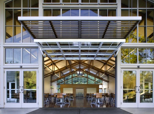 Turnbull Griffin Haesloop Architects, LEED, Platinum, Ross, California, Photovoltaic Panels, sustainable development, Branson School, green design, sustainable design, eco-design