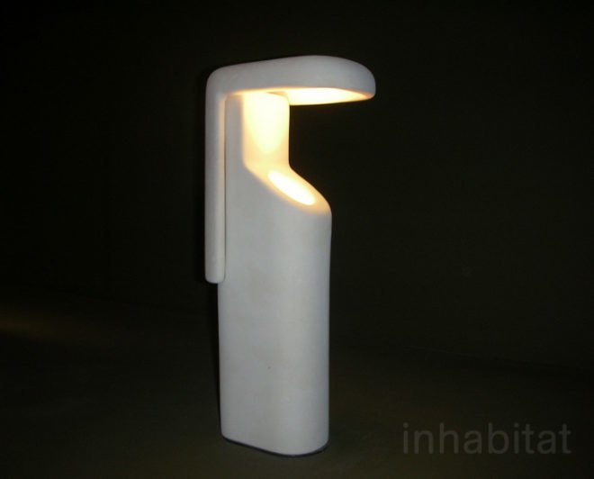 Tegola lamp, tile lamp, limestone lamp, Studio Klass, Pimar design collection