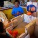 Nirvan Mullick, caine's arcade, Caine Monroy, cardboard arcade, card inventions, playful cardboard design, recycled card design, Goldhirsh Foundation, green design, sustainable arcade