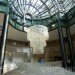 Katharine Harvey, arts brookfield, recycled chandelier, recycled plastic bottles, bottle chandelier, recycled art, green art,